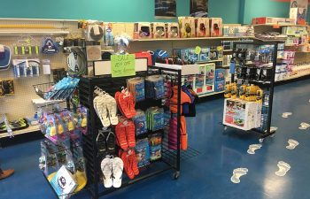 Swim accessories available at Premier Pool Supply, LLC.