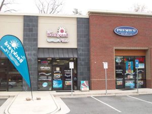 Premier Pool Supply, LLC store entrance.