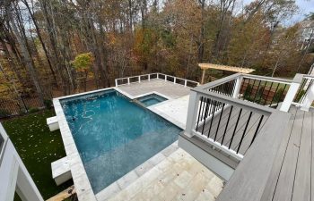 Construction of a home swimming pool